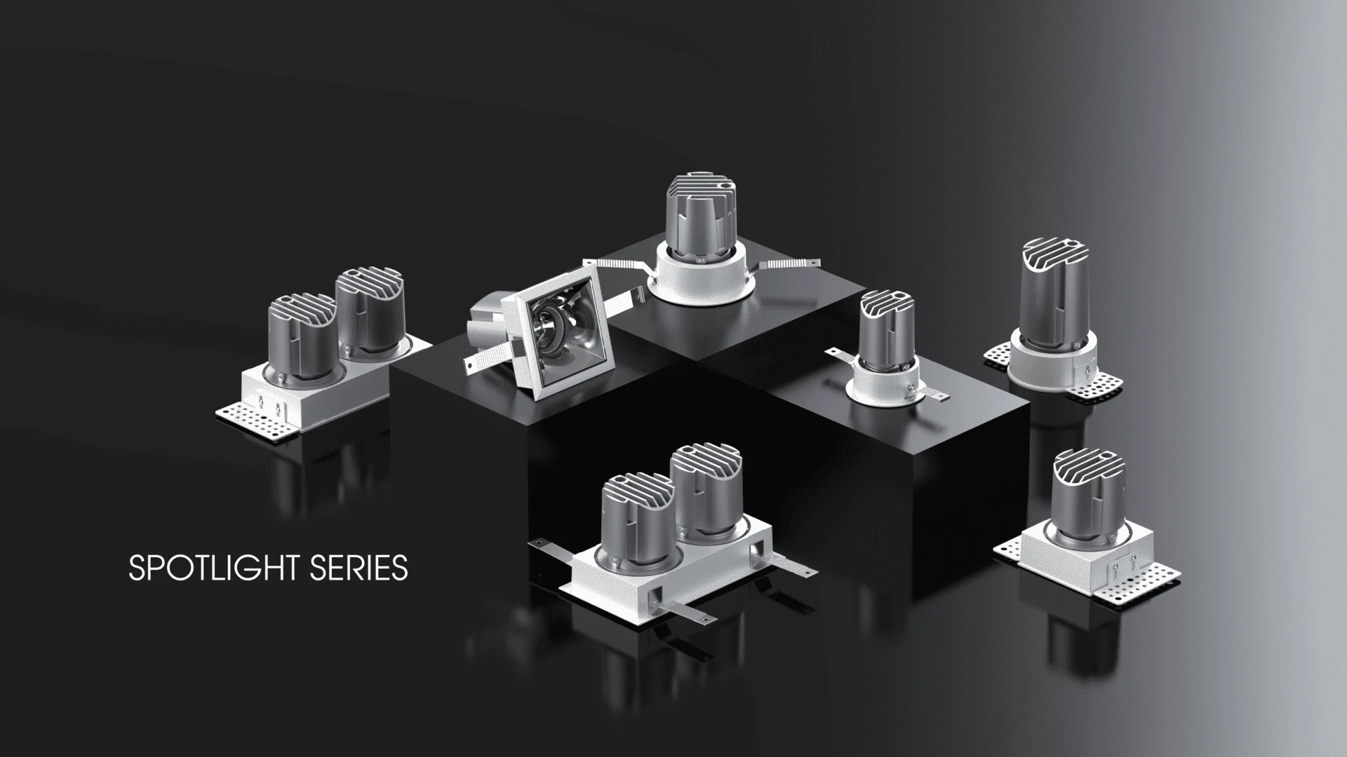 Banner - Spotlight series (dark)